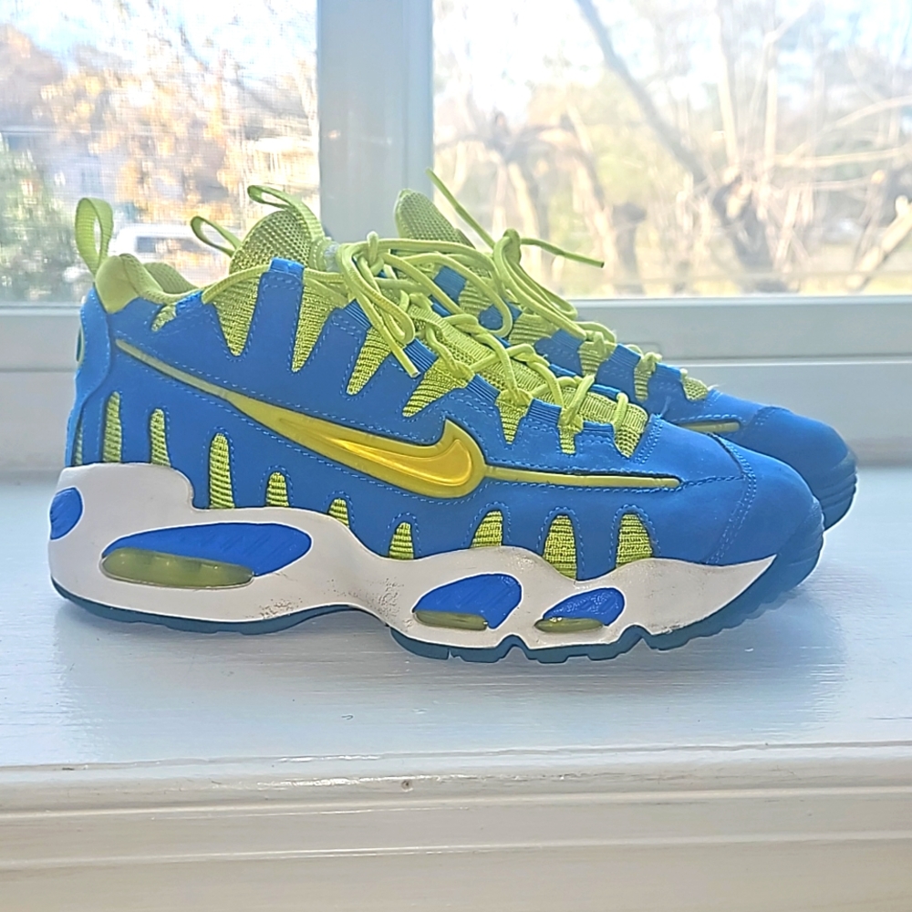 RARE🔥 Nike Air Max NM Soar White Cyber Blue Lime Sprite Sz 38